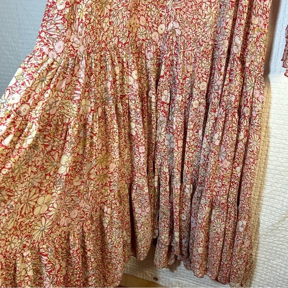 Free People Floral Pink Dress - Picture 11 of 14